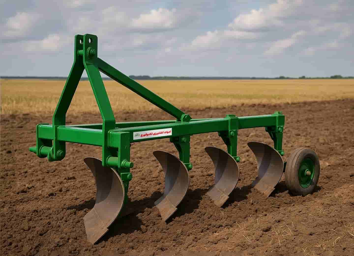 گاوآهن پایه بلند یک سامانه شخم عمیق برای مزرعه